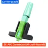 [Volumen de Carrera a Bajo Precio] Conector Frío de Fibra Óptica Conector Frío Sc Conector Rápido Pre-Embebido Cable de Cuero Cable Óptico Sc/Upc