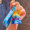 Llavero de Muñeca de Dibujos Animados Creativo Stitch Novena Generación Máquina de Juguetes Llavero Lindo para Bolso Coche Regalo Venta al por Mayor