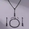 Luxo Leve, Deslumbrante, De Alta Qualidade, Joias Versáteis, Conjunto de Colar e Brincos com Design Exclusivo, Vestido para Madrinha de Casamento, Acessórios para Banquete