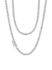 Collar de Tenis de Plata de Ley S925 con Moissanita Moda Europea y Americana Versátil Estilo Ins Joyería Brillante de Alta Gama