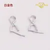 Fecho de Pingente Banhado a Ouro 14K que Preserva a Cor DIY Clip de Fecho para Pingente de Jade Cristal Jade Fecho de Agulha Longa Fecho Semente de Melão