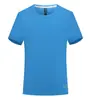Camiseta de manga corta de seda de hielo de alta calidad de secado rápido camisa publicitaria ropa deportiva para maratón fitness ropa de trabajo logo personalizado