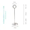 Venta transfronteriza tres clips para asiento de boda de 22 cm clip para nota de amor clip para tarjeta de mesa de menú