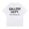 Gallery Dept 2026 Verano Nueva Camiseta Unisex Pareja Unisex Mismo Estilo 100% Algodón Puro Manga Corta