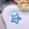 Clip de Estrella con Estampado de Lunares Macaron para Flequillo Lateral de Mujer Pinza para el Cabello Accesorios para el Cabello de Niños Clip al por Mayor