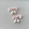 Acessórios de Laço Doces Coloridos Macaron com Pedrarias Presilha de Cabelo Capa de Celular Bolsa de Meia Roupa de Boneca Pet