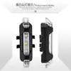 Luz trasera de bicicleta 918USB recargable luz de advertencia de seguridad para montar de noche luz LED brillante para bicicleta de ciclismo al aire libre