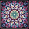 Nueva Serie de Flores Mandala DIY Pintura de Diamantes 5D Llena de Diamantes Punto de Cruz Pintura Decorativa Pintura para Colgar Fabricante Venta al por Mayor