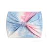 Banda elástica para el cabello de 18 cm de ancho con efecto tie-dye, ideal para yoga, deportes y absorción del sudor, estilo europeo y americano.