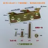 Gancho de Cama de Ângulo Reto Fivela de Pendurar na Cama Conector Espessado 60 para Uso na Cama Ferragens Fixação em Chapa de Madeira para Cama Dobradiça Acessórios para Móveis