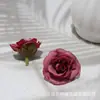 Cor gradiente estilo europeu broto de chá DIY guirlanda artesanal estilo Mori material cabeça de flor de rosa simulação acessórios decorativos feitos à mão