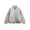 Ropa para Hombre Beijie 2025 Invierno Nuevo Chaqueta de Algodón de Color Sólido con Cuello Alto Marca Trendy para Hombre Ropa de Trabajo Abrigo de Algodón Chaqueta Cálida Engrosada