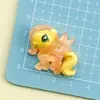 Novos Acessórios DIY de Resina, Acessórios de Cabelo My Little Pony Transparentes que Brilham no Escuro, Pingentes para Sapato Crocs, Ímãs para Celular e Geladeira, Peças de Resina