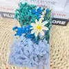 Kit de Materiales de Flores Secas DIY de Flor Eterna Hecha a Mano, Superventas Transfronterizo, Marco de Fotos, Abanico, Caja de Flores, Planta con Nervadura de Hoja, Materiales de Flores Secas