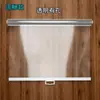Cortina de Viento para Vitrina, Cortina para Barra de Snacks, Gabinete Refrigerado, Plástico Blando con Freno, A Prueba de Polvo, Perforado, Conservación en Supermercado, Simple