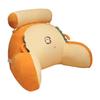 Cama Fresca de Noche Respaldo Grande Seda de Hielo Frijol Dibujos Animados Almohada de Cintura Sofá Silla de Oficina Soporte Lumbar Verano Venta al por Mayor