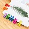 Suministro directo de fábrica mini color clip pequeño clip para fotos DIY clip de madera lindo clip para notas de jardín de infantes clip para mensajes