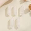 Colgante de columna hexagonal de amatista natural de cuarzo rosa transfronterizo europeo y americano, accesorios hechos a mano, joyería al por mayor.