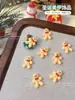 Accesorios Populares para Uñas de Navidad Campana Alce Muñeco de Nieve Muletas Tridimensional Lindo Dibujo Animado Versátil Decoración de Uñas Mayoreo