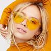 TikTok Explosiones Gafas de Sol Color Caramelo Personalizadas Gafas Decorativas Divertidas para Fiesta de Niñas Gafas Populares de Internet para Sesión de Fotos Callejera
