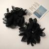 Estilo bosque de principios de primavera ambiente sentido clip para el pelo de flor de gasa gran sentido de niña accesorios para el pelo accesorios para tocado material al por mayor