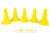 Equipamento de Treinamento de Basquete, Marcadores de Cones, Obstáculos para Controle de Bola, Cones em Formato de Casquinha de Sorvete para Crianças, Antiderrapante