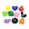 Suministros del Fabricante Hebilla Transparente en Forma de I Charms de Plástico para Zapatos para Zuecos, Suelas de Zapatos de Jardín, Hebilla Transparente 1.2 Cordones