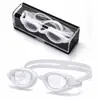 Gafas de natación para adultos transfronterizas, marco pequeño moderno, silicona impermeable, gafas de natación para mujer, de competición profesionales, alta definición, impermeables y antivaho