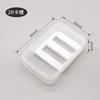 Egret Fly Luya Caja de Cebo Falso Pequeña Mediana y Grande Caja de Anzuelos Impermeable Acrílico de Doble Cara Caja para Moscas Venta al por Mayor