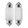 Luz LED HAIZG para coche, lectura, cerámica, doble punta 3030, luz de techo, luz de compartimento destacado, luz interior, luz de lectura