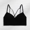 Início da Primavera Cruz Bela Volta Wrap Underwear Sutiã Feminino Sem Anéis de Aço Tubo Top Bottoming Inner Sling Cinto Peito Almofada Colete