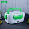 Fiambrera Eléctrica Transfronteriza Conservación del Calor Calentamiento Fiambrera Auto-calentable para Coche Portátil Recargable con Enchufe Fiambrera para el Hogar Regalo