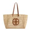 Bolsa Feminina Trançada de Palha Transfronteiriça Versátil Bolsa Trançada Verão 2026 Nova Tendência Bolsa de Praia para Compras Bolsa de Mão Fashion Bolsa Tote
