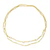 Cadena para el cuerpo transfronteriza europea y americana más vendida, elegante cadena para el pecho de concha de perla sintética, cadena de cintura de playa única y moderna para mujer