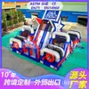 Parque de Atracciones Terrestre Personalizado Transfronterizo, Área de Juegos Infantiles, Tobogán Inflable, Puesto al Aire Libre, Castillo Grande, Estructura Inflable