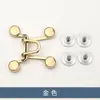 Herramienta para ceñir la cintura sin coser, Ajustador de cintura de jeans desmontable, Botón de metal ajustable para ceñir la cintura