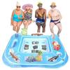 Mesa de Juego Flotante de Agua Grande de Venta Caliente Transfronteriza al por Mayor de Fábrica Ajedrez de Agua y Mesa de Póquer con Cartas Mesa de Juego de Billar