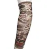 Mangas de Tatuagem de Peixe Koi em Estoque, Fornecimento Direto da Fábrica, Mangas de Braço Ultrafinas de Alta Elasticidade, Grande Design Floral no Braço