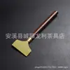 Mango de madera raspador de agua de té madera maciza raspador de agua de té plástico raspador de agua de té cepillo de limpieza para bandeja de té accesorios para juego de té kung fu limpieza raspado de té