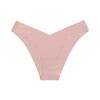 Ropa interior de yoga para mujer de talle bajo, talla grande, sin costuras, moda, borde de cintura en V, delgada, invisible, de una pieza, calzones deportivos