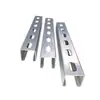 Trilho de deslizamento de aço C galvanizado a quente trilho de aço C espessado aço inoxidável aço U suporte solar trilho de terça