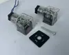 Enchufe de Válvula Solenoide Hidráulica 24V/220V con Indicador Enchufe de Bobina Solenoide Conector Impermeable