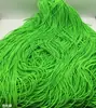 Corda de Cabelo Colorida Elástica Alta 2mm Grão de Milho Elástico de Cabelo Prendedor de Cabelo Corda de Cabelo Joia Corda de Mão Matéria-Prima Crua para DIY