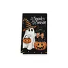 Paños de cocina de Halloween, decoraciones de cocina europeas y americanas de Halloween transfronterizas, paños de té absorbentes, paños multiusos para lavar platos y limpiar