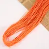 Banda elástica redonda de 0.8-2.0 mm, cordón elástico de látex colorido para joyería, manualidades hechas a mano y pulseras