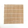 Venta al por mayor del fabricante Esterilla de bambú carbonizado para enrollar sushi Juego de herramientas DIY Accesorios para hacer rollos de arroz con alga marina 24*24 para hacer sushi