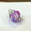 Llavero Creativo de Concha de Perla Infundida en Aceite, Lindo Colgante de Arena Movediza Líquida, Accesorio para Bolso, Pequeño Regalo al por Mayor