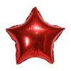 Globo de película de aluminio estrella de cinco puntas de 18 pulgadas decoración de cumpleaños diseño de salón de bodas sellado automático tablero Star Light globo de helio vacío flotante