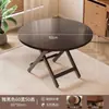 Mesa plegable, mesa de comedor, adecuada para apartamentos pequeños, mesa plegable para propiedades de alquiler, mesa exterior portátil, mesa redonda para puestos de mercado