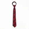 [Corbata sin cremallera] Corbata de lazo JK japonesa gratis para estudiantes universitarias, estilo universitario, corbata rayada de corona